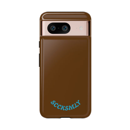 SOLID Chocolate Coco Tough Case for Google Pixel