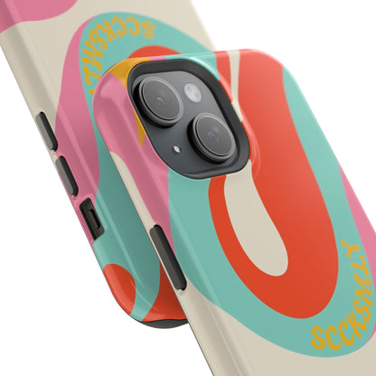 Psychodelic Acid Swirl Phone Case for Apple