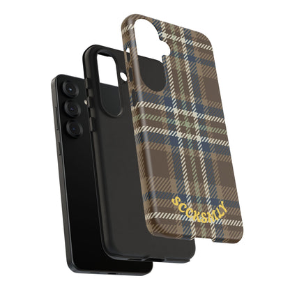 Earth and Sky Plaid Phone Case for Samsung