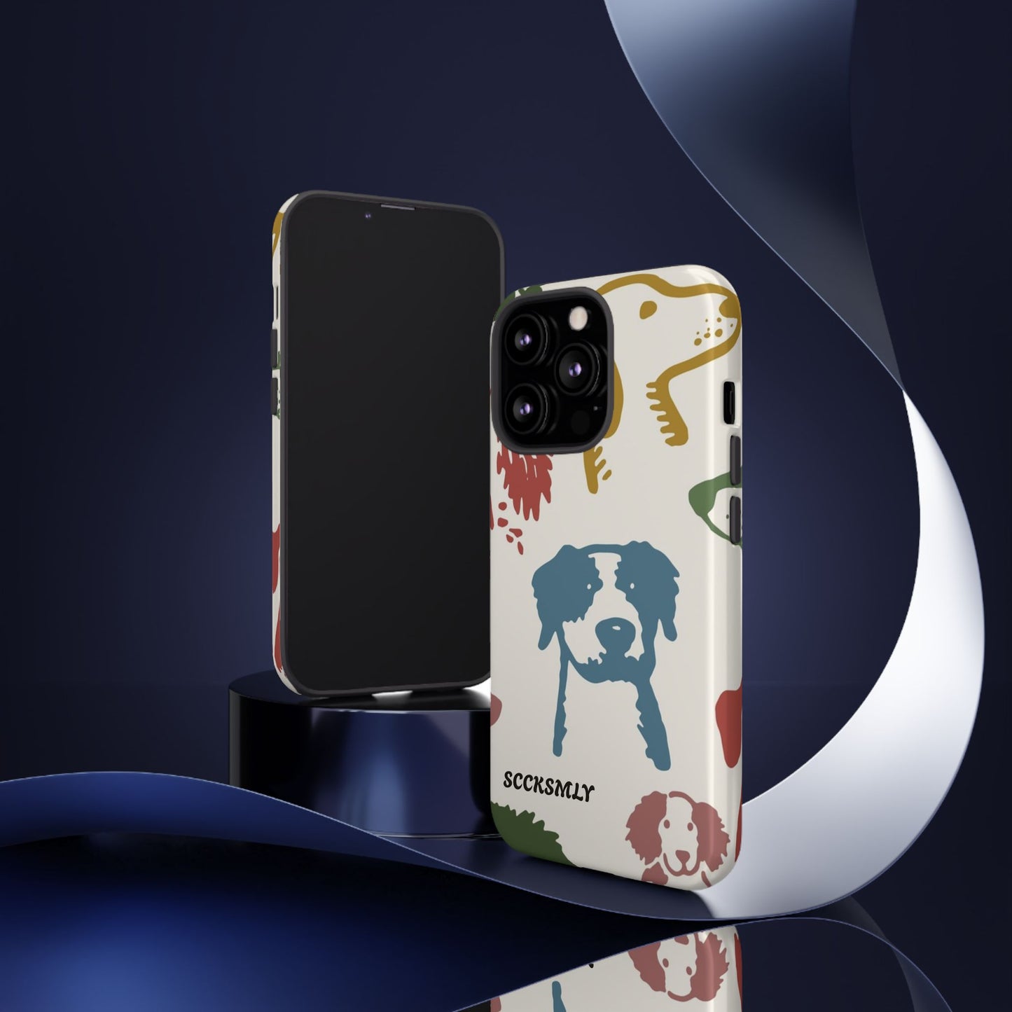 Paws & Portraits Tough Phone Case for Apple