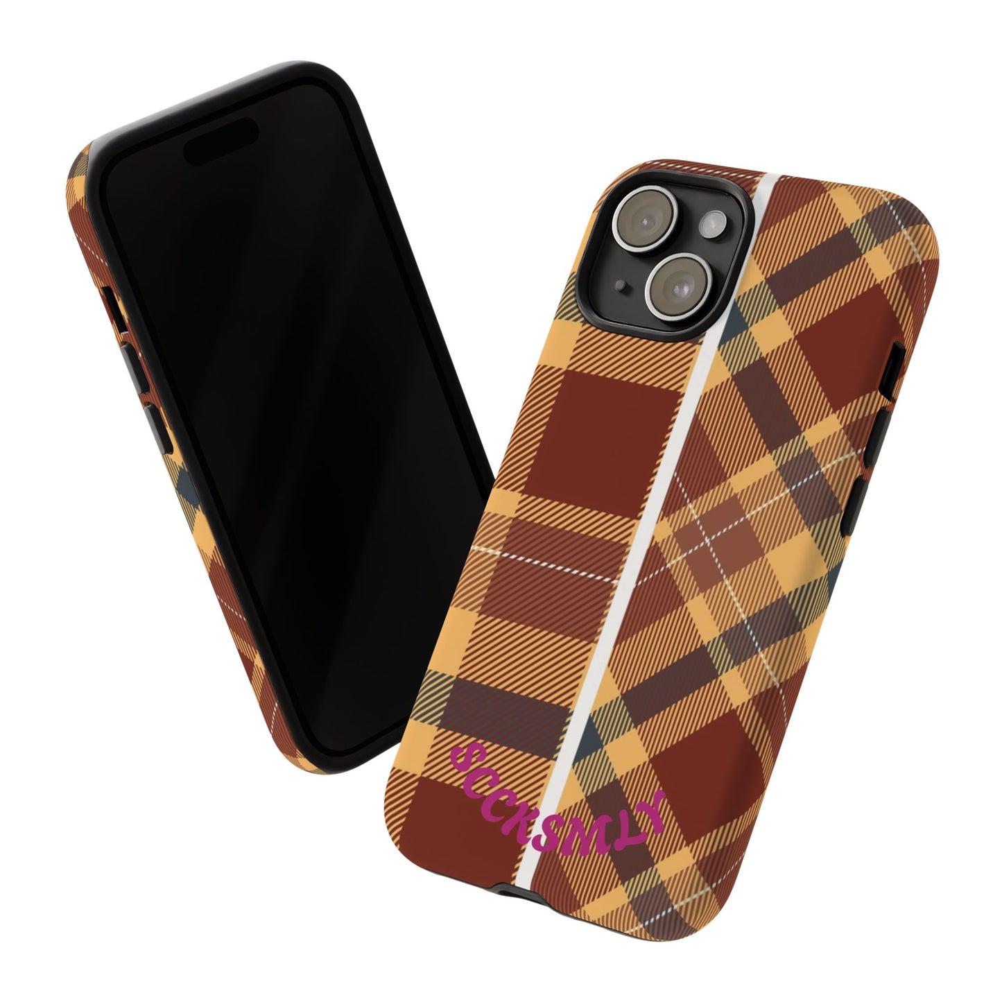 Autumn Plaid Phone Case for Apple