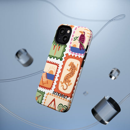 Tropical Print Phone Case for Apple