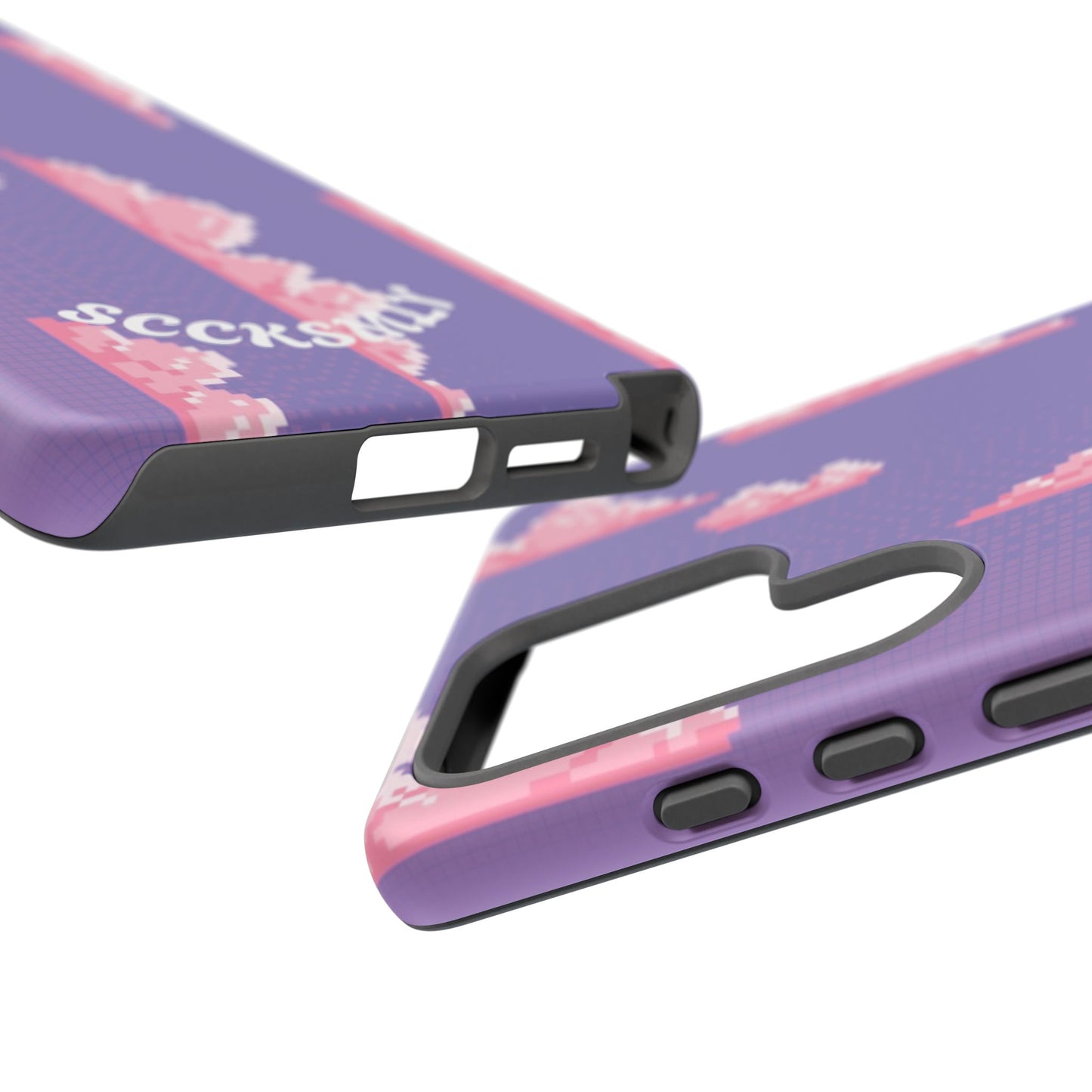 Purple Cotton Candy Sky Tough Phone Case for Samsung