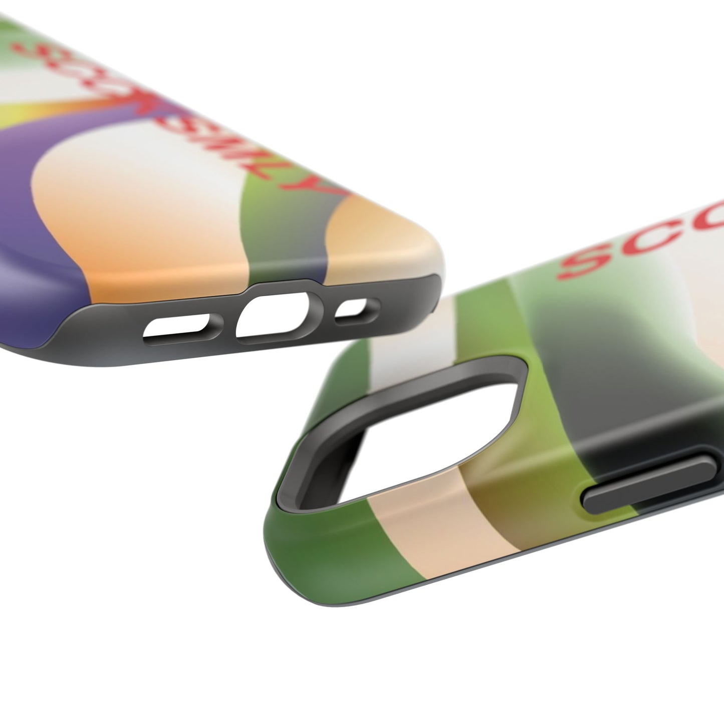 Green Waves Phone Case for "IOS or Apple"