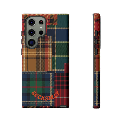 Heritage Hues Patchwork Tough Phone Case for Samsung
