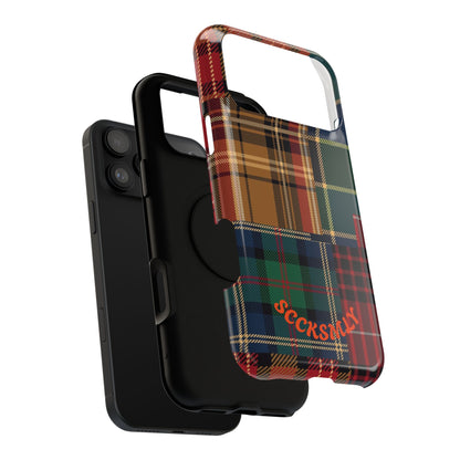 Heritage Hues Patchwork Tough Phone Case for Apple