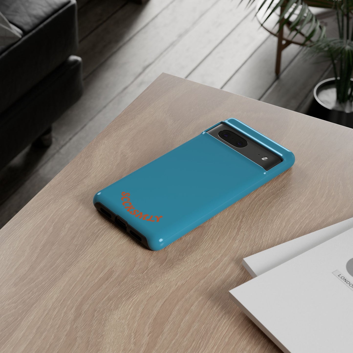 SOLID Blue Spook Tough Case for Google Pixel
