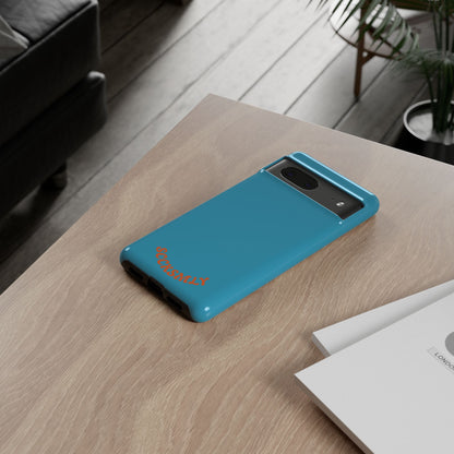 SOLID Blue Spook Tough Case for Google Pixel