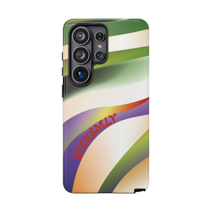 Green Waves Phone Case for Samsung