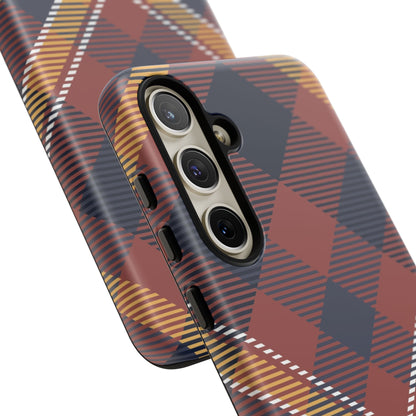 Harvest Tartan Phone Case for Samsung