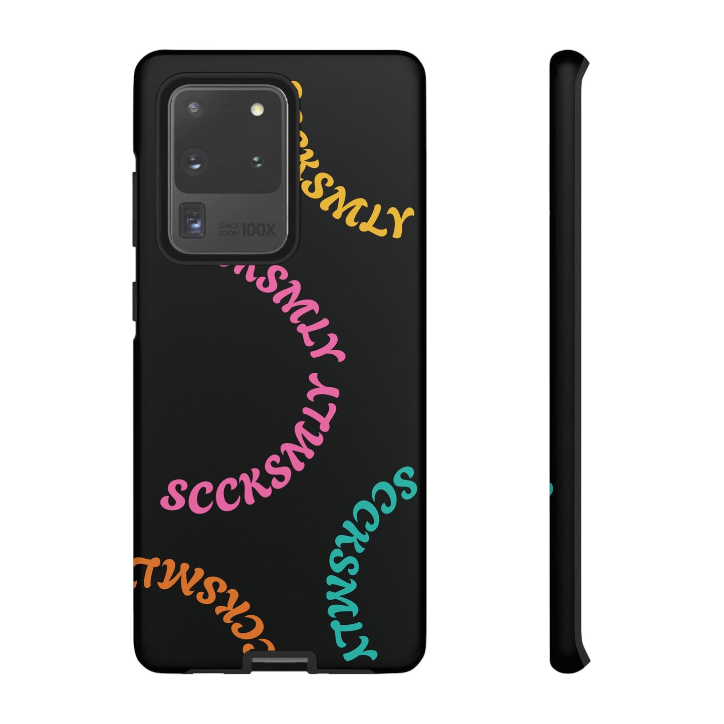 Y2K Wavy Script Tough Case for Samsung