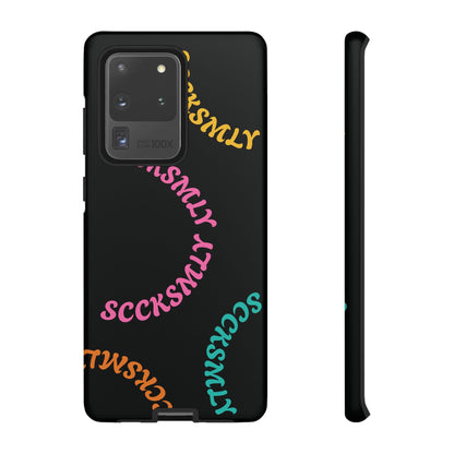 Y2K Wavy Script Tough Case for Samsung