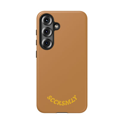 SOLID Spice Caramel Tough Case for Samsung