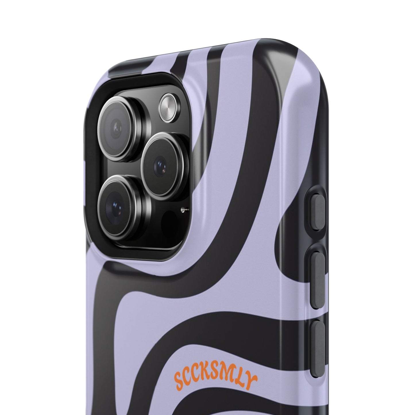 Purple Swirl Phone Case for "IOS or Apple"