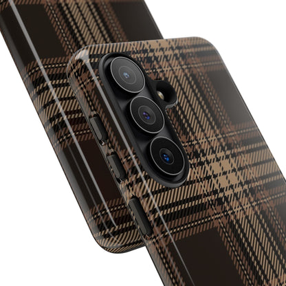 Brown Bread Plaid Tough Phone Case Samsung