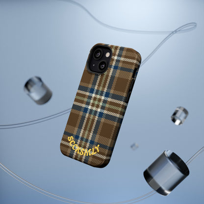 Earth and Sky Plaid Phone Case for Apple