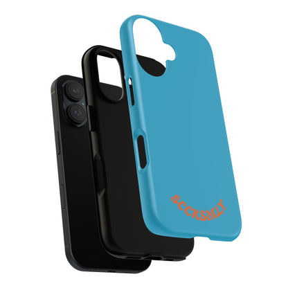 SOLID Blue Spook Tough Case for Apple