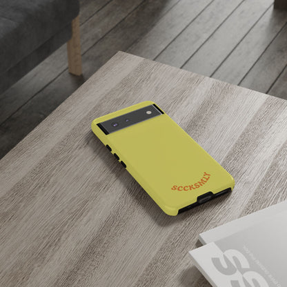 SOLID Lemon Dijon Glaze Tough Case for Google Pixel