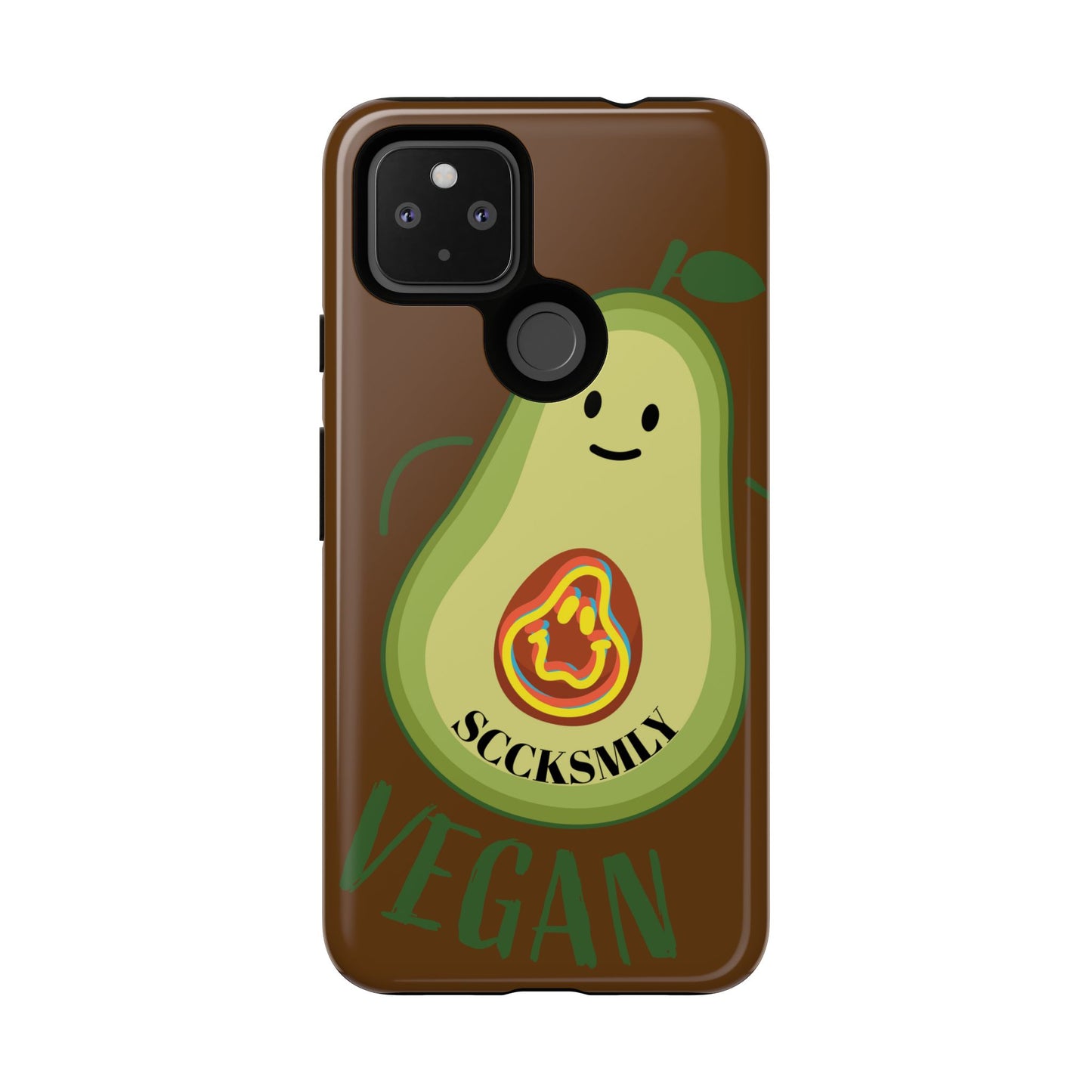 "Google Pixel" Playful Vegan Avocado Phone Case - Tough, Durable Protection with a Fun Design