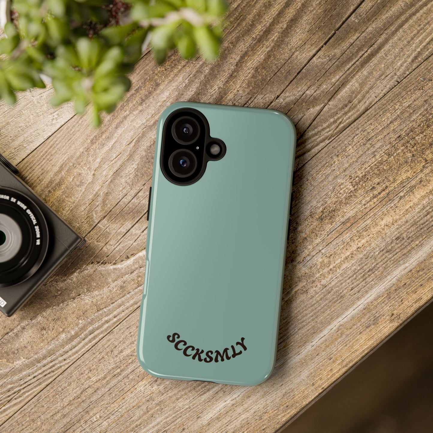 SOLID Fudge Mint Crunch Tough Phone Case for Apple