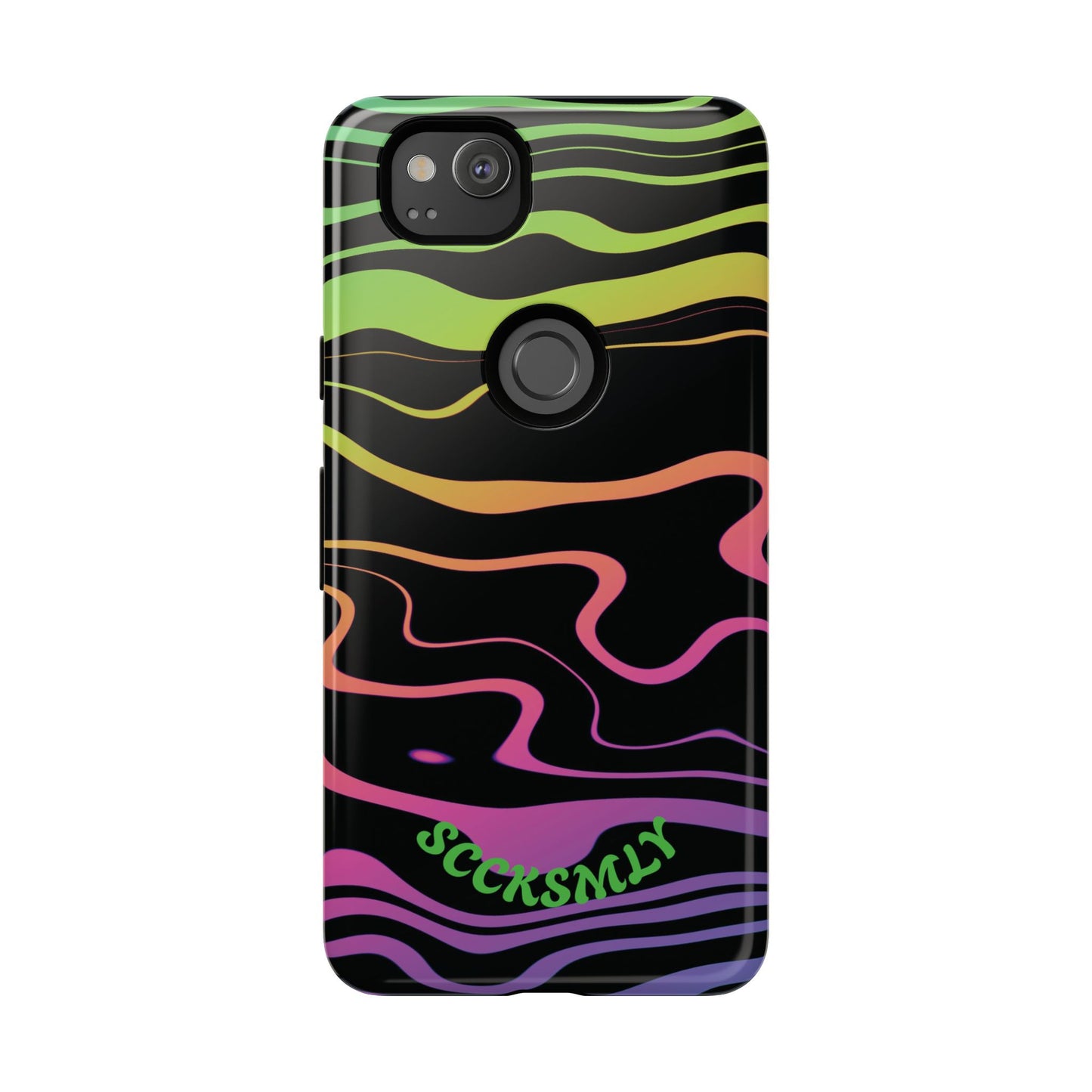 Dark Rainbow Phone Case For Google Pixel