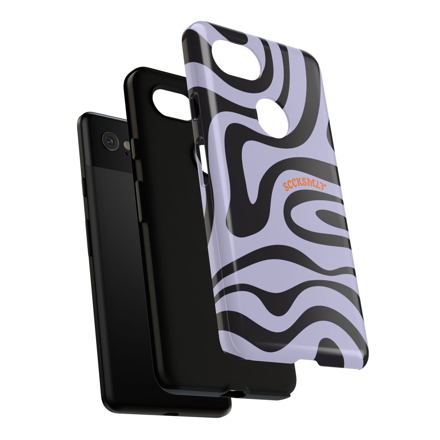 Purple Swirl Phone Case for Google Pixel