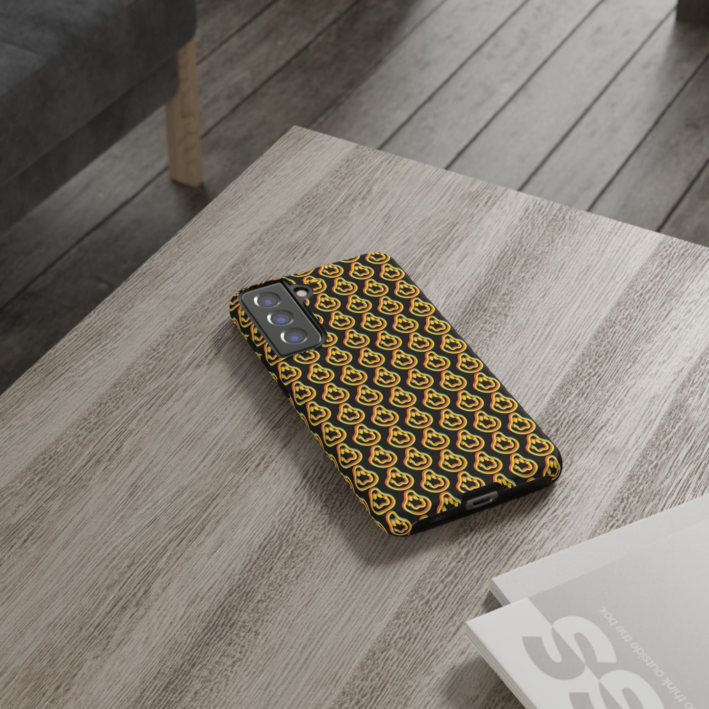 Solid SCCKSMLY Tough Phone Case for Samsung