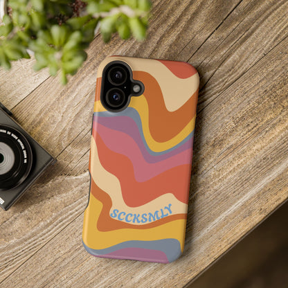Warm Retro Phone Case for Apple