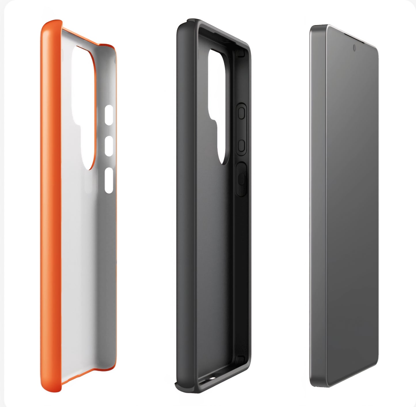 Creamy Orange Cheesing with my Cat Tough case for Samsung®